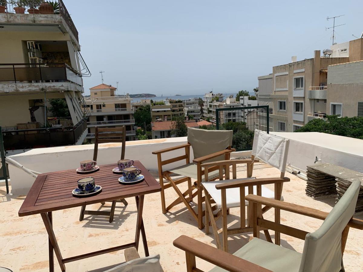 Oasis Exclusive Apartment @ Athenian Riviera エクステリア 写真